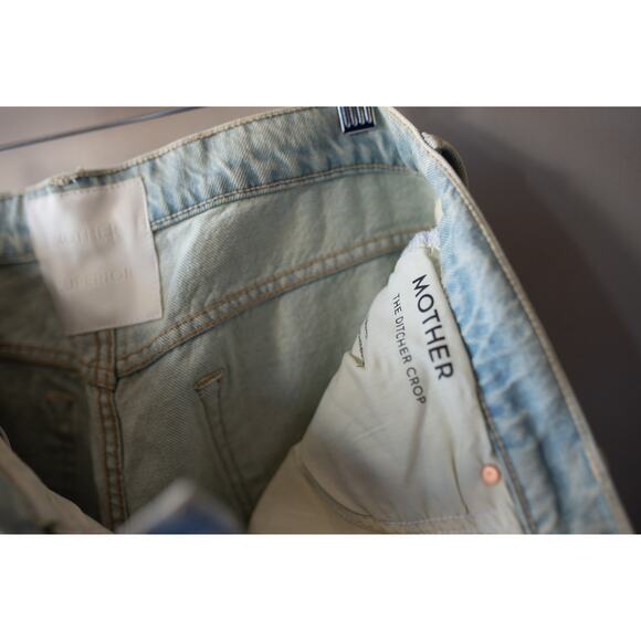 MOTHER The Ditcher Crop Jeans 28 NEW Sideways - Picture 5 of 6